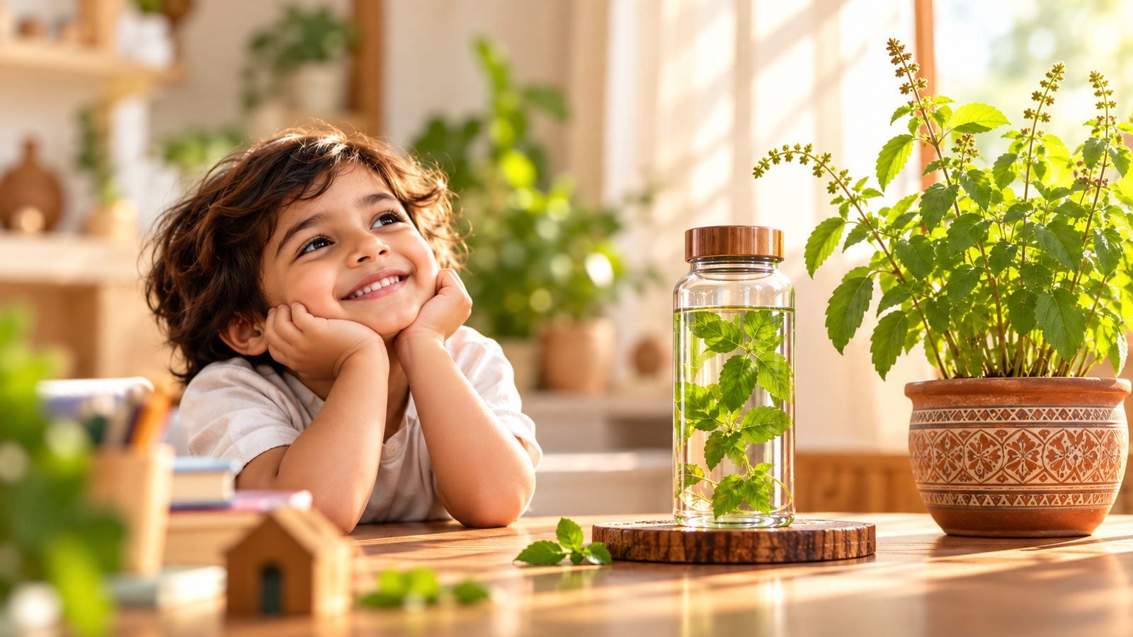 Vastu for Children’s Health: A Simple Tulsi Water Remedy