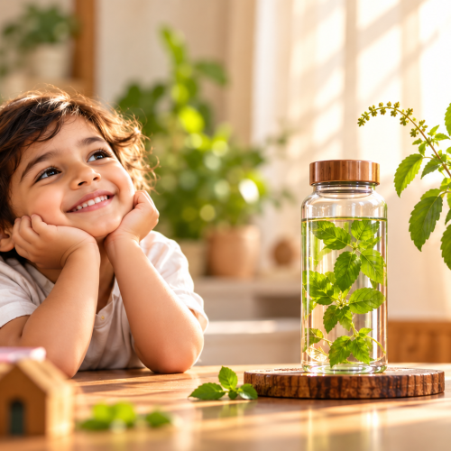 Vastu for Children’s Health: A Simple Tulsi Water Remedy