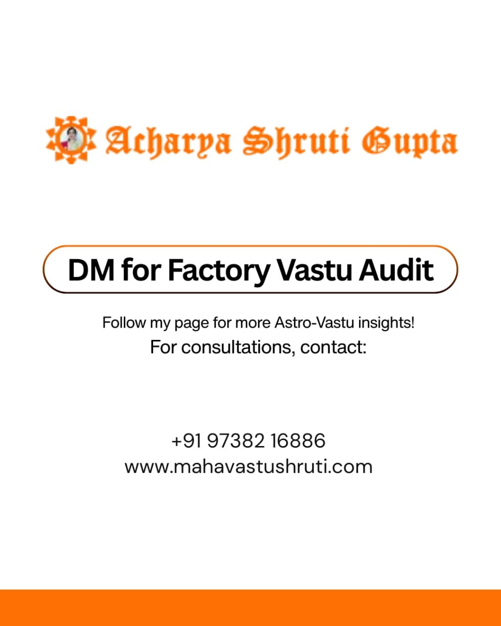 Instagram post from mahavastushruti. This post is in position 4.