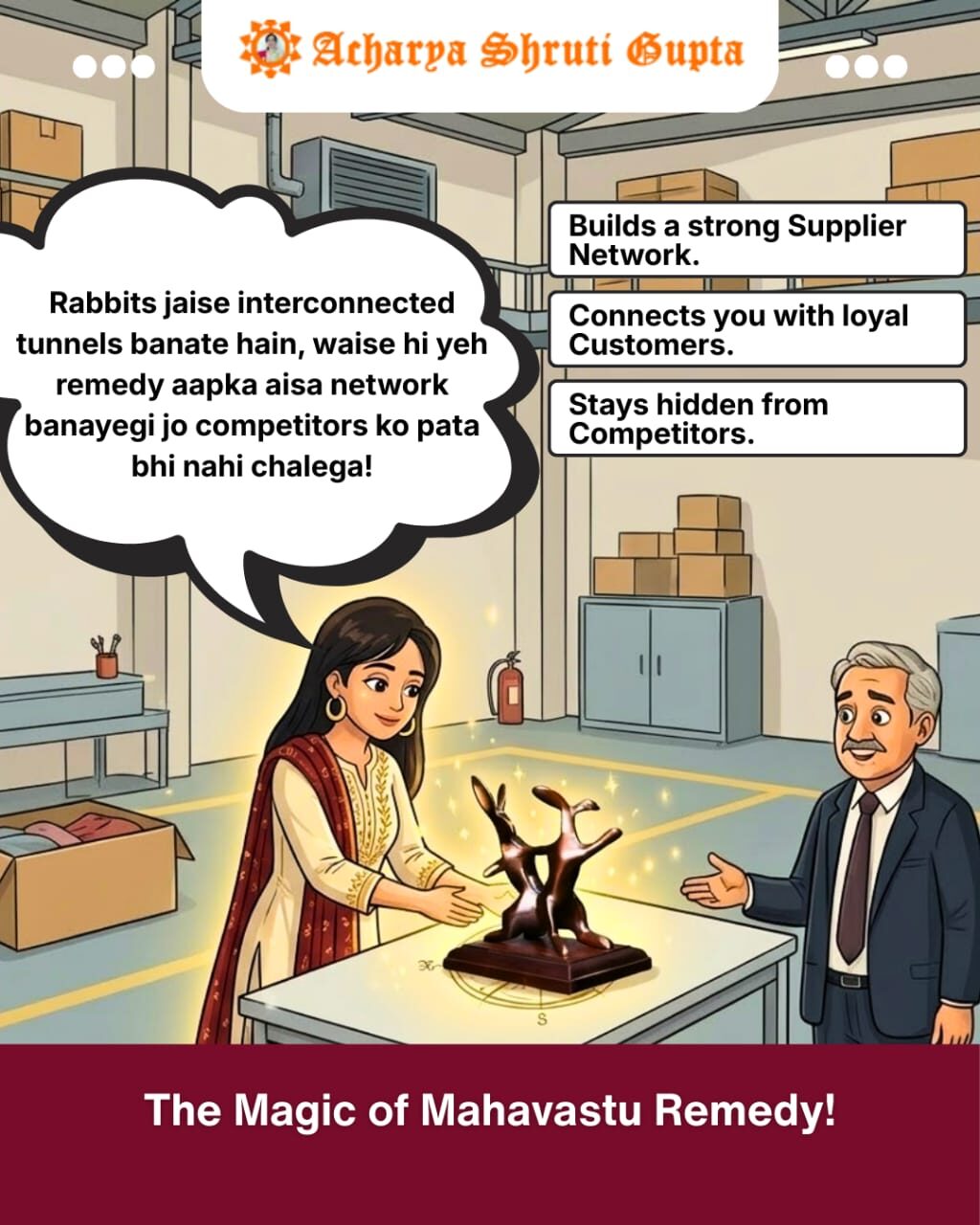 Instagram post from mahavastushruti. This post is in position 2.